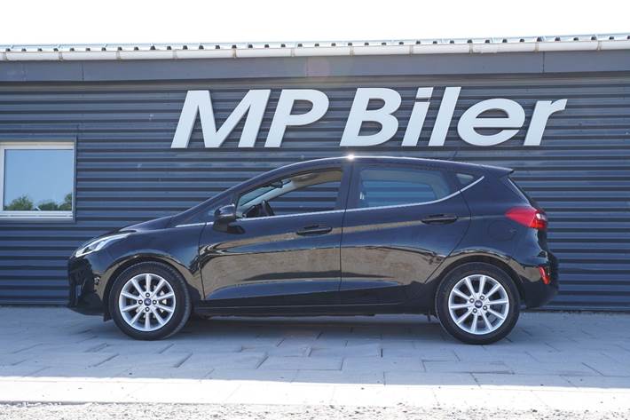 Sort Ford Fiesta fra 2019