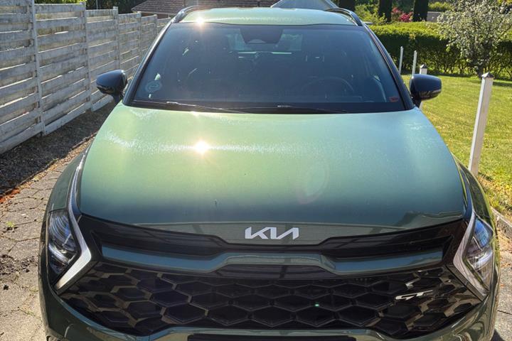 Grøn Kia Sportage fra 2022