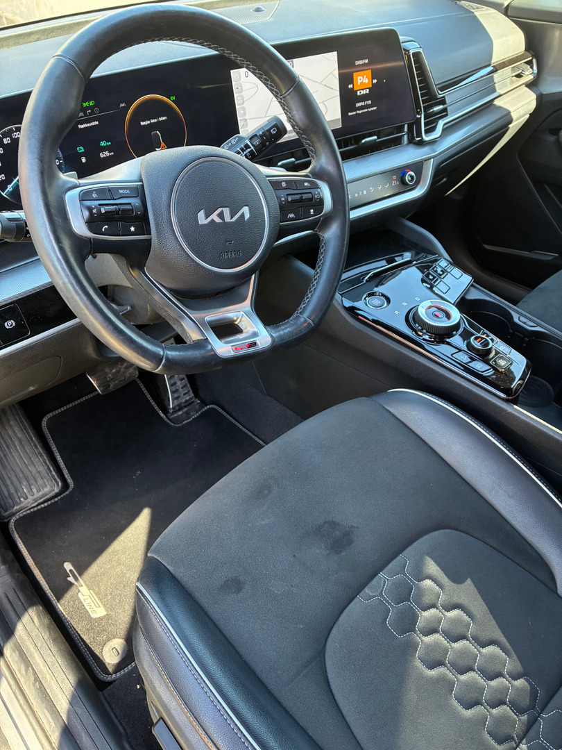 Grøn Kia Sportage fra 2022