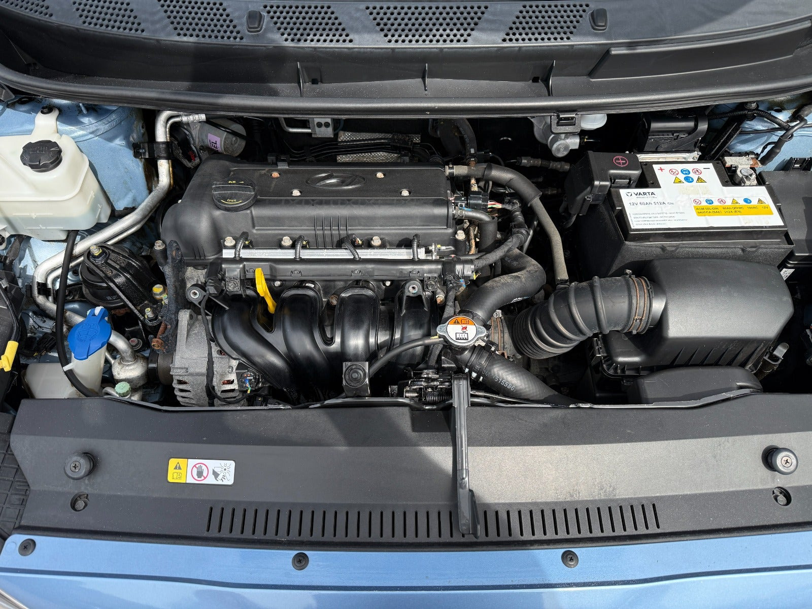 Blå Hyundai ix20 fra 2014