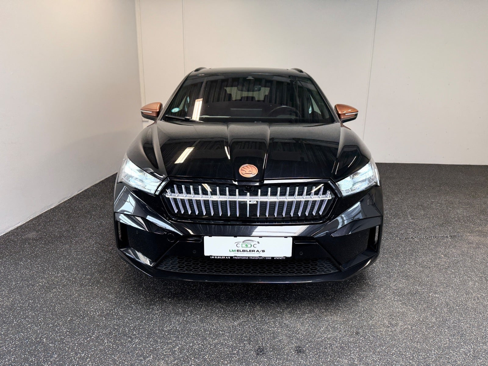 Sort Skoda Enyaq fra 2022