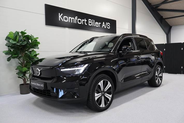 Sort Volvo XC40 fra 2022