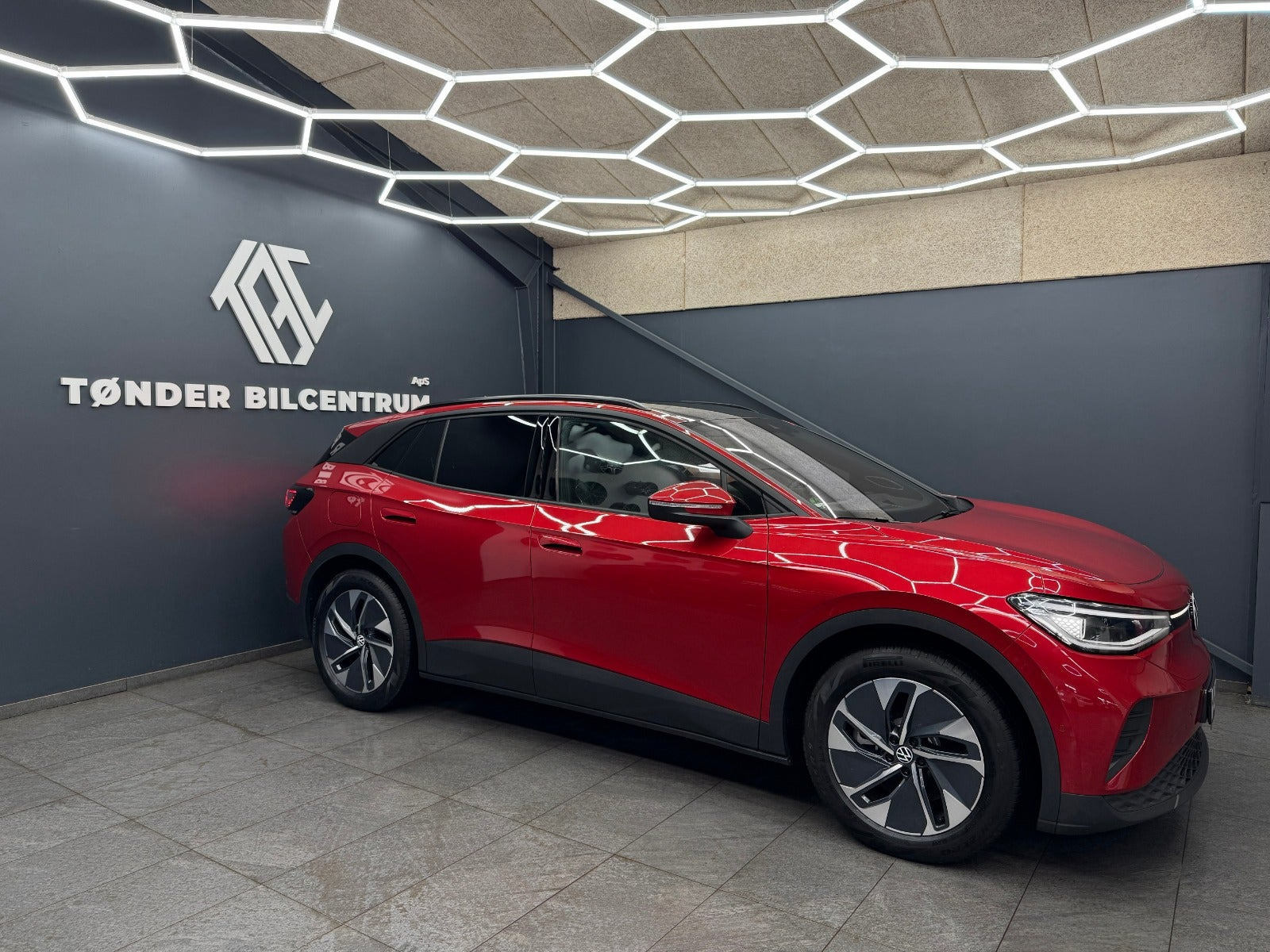 Rød VW ID.4 fra 2025