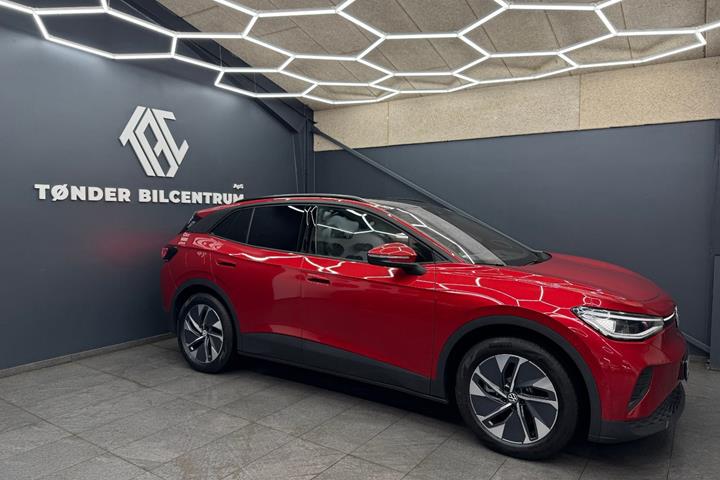 Rød VW ID.4 fra 2025