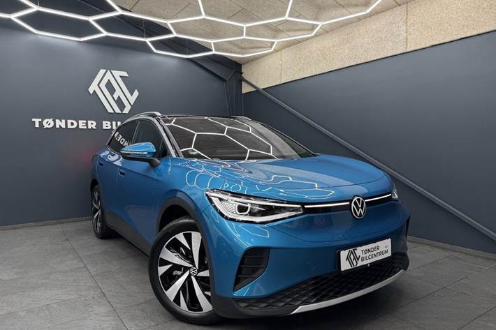 Blå VW ID.4 fra 2025