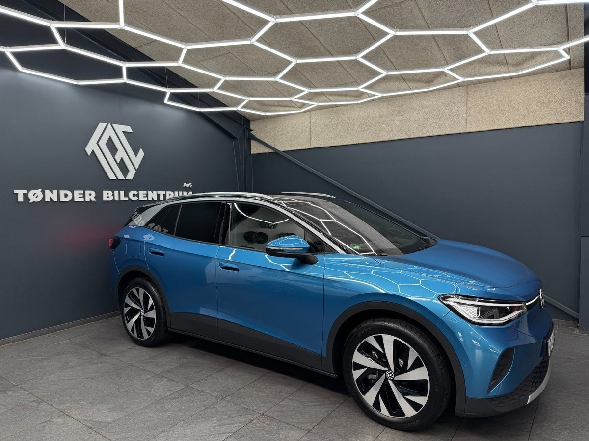 Blå VW ID.4 fra 2025