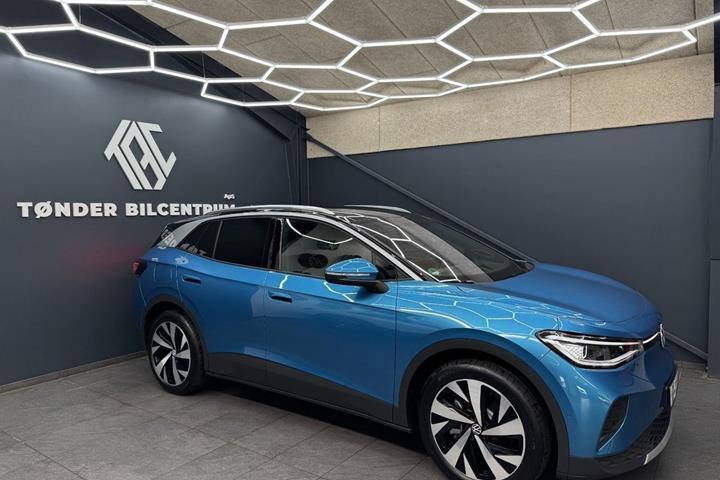 Blå VW ID.4 fra 2025