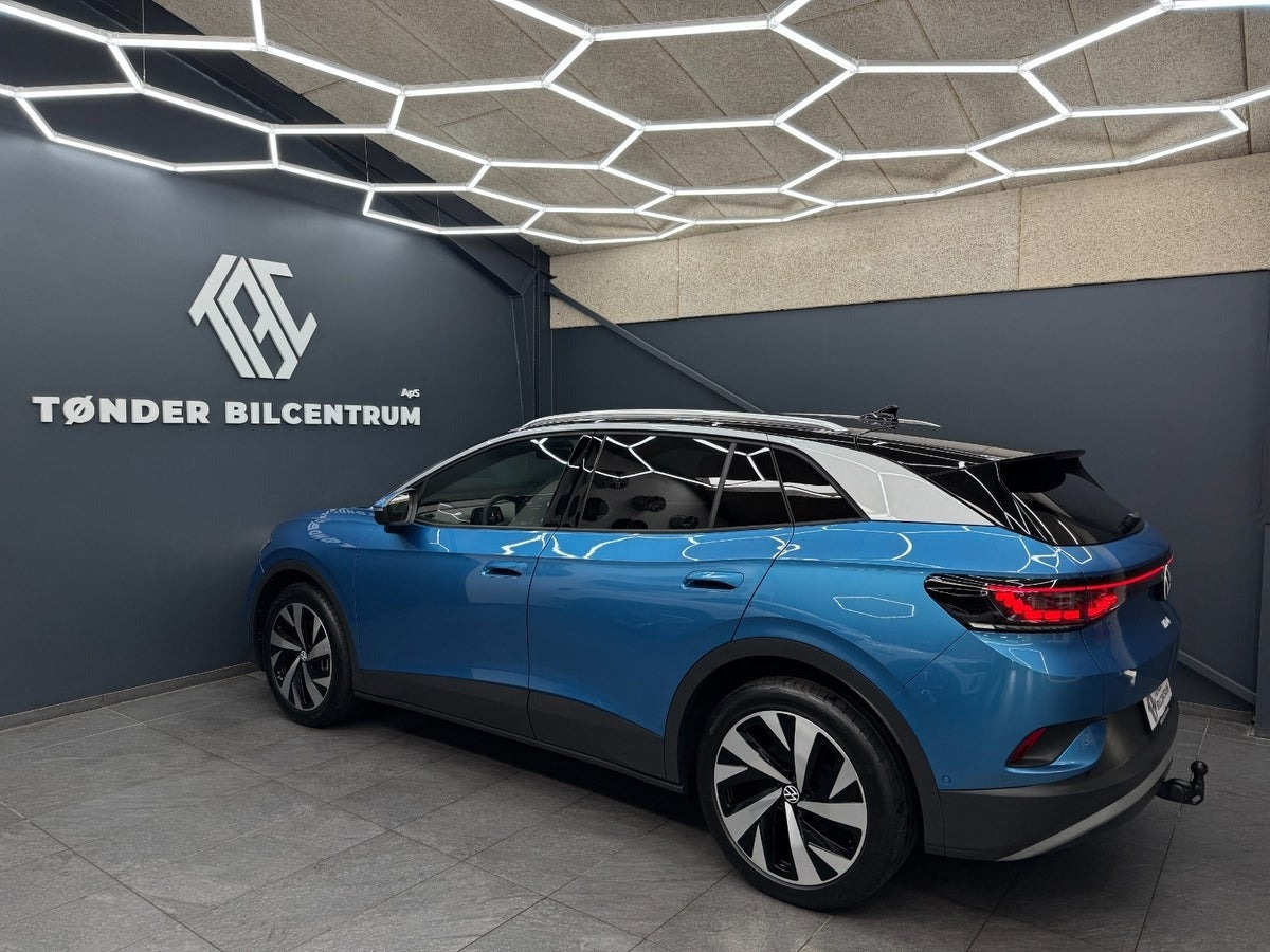 Blå VW ID.4 fra 2025