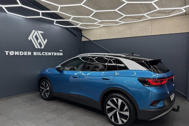 Blå VW ID.4 fra 2025
