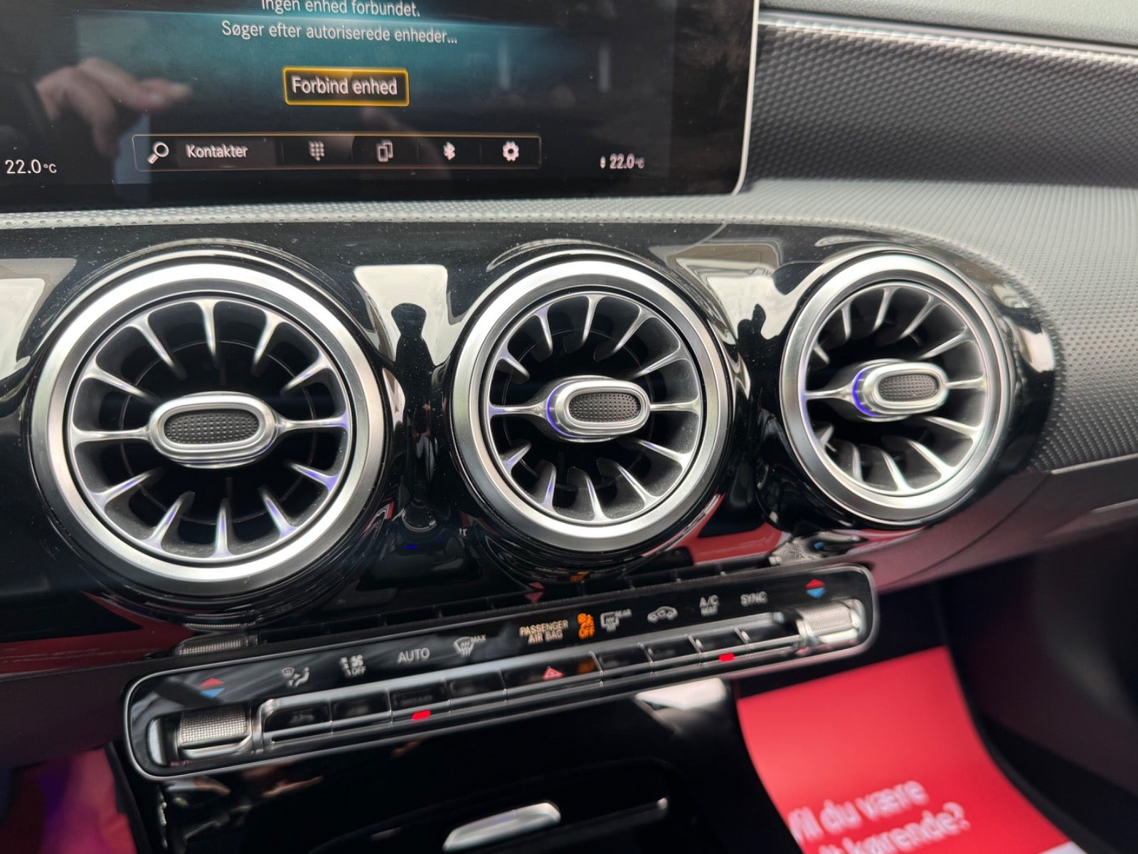 Sort Mercedes CLA180 d fra 2019