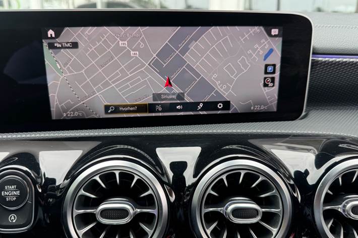 Sort Mercedes CLA180 d fra 2019