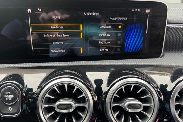Sort Mercedes CLA180 d fra 2019