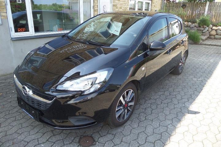 Sort Opel Corsa fra 2019