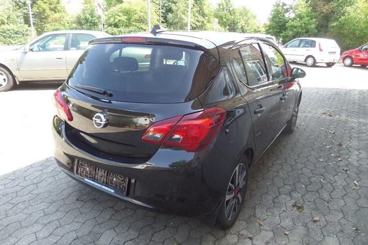 Sort Opel Corsa fra 2019