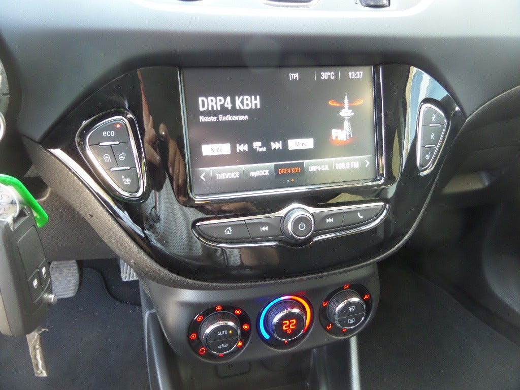 Sort Opel Corsa fra 2019