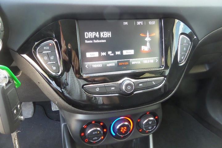 Sort Opel Corsa fra 2019