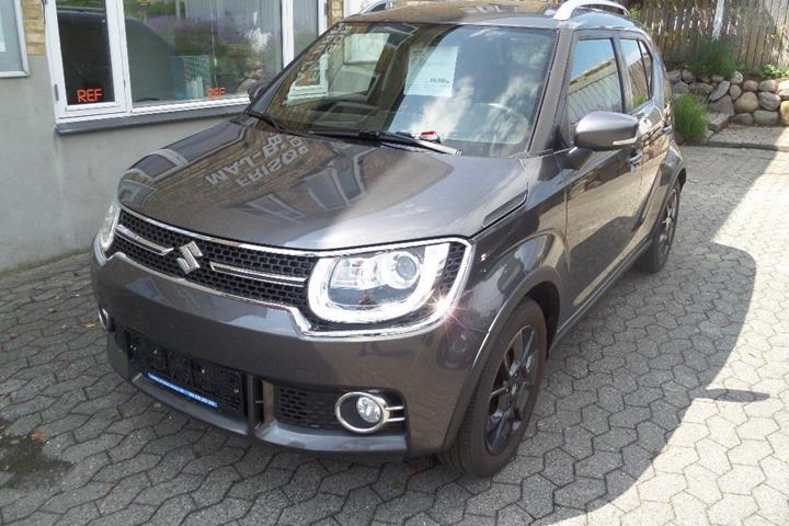 Grå Suzuki Ignis fra 2017 set udefra
