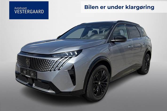 Grå Peugeot e-5008 fra 2025