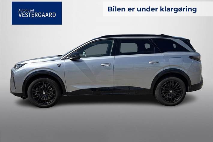 Grå Peugeot e-5008 fra 2025