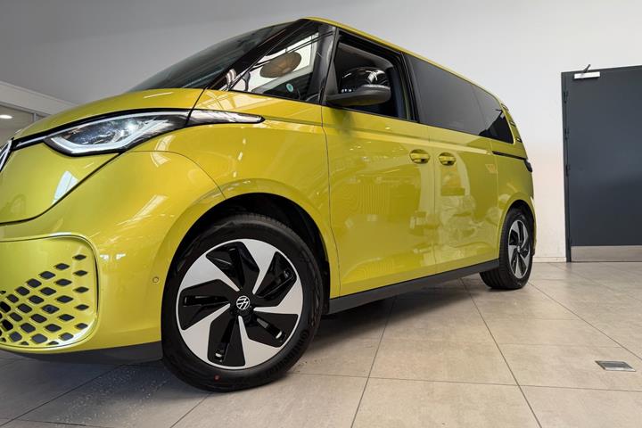 Gul VW ID.Buzz fra 2024