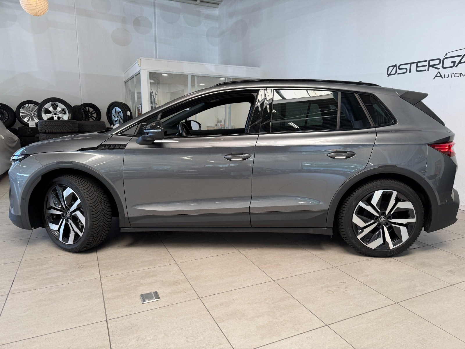Grå Skoda Elroq fra 2025