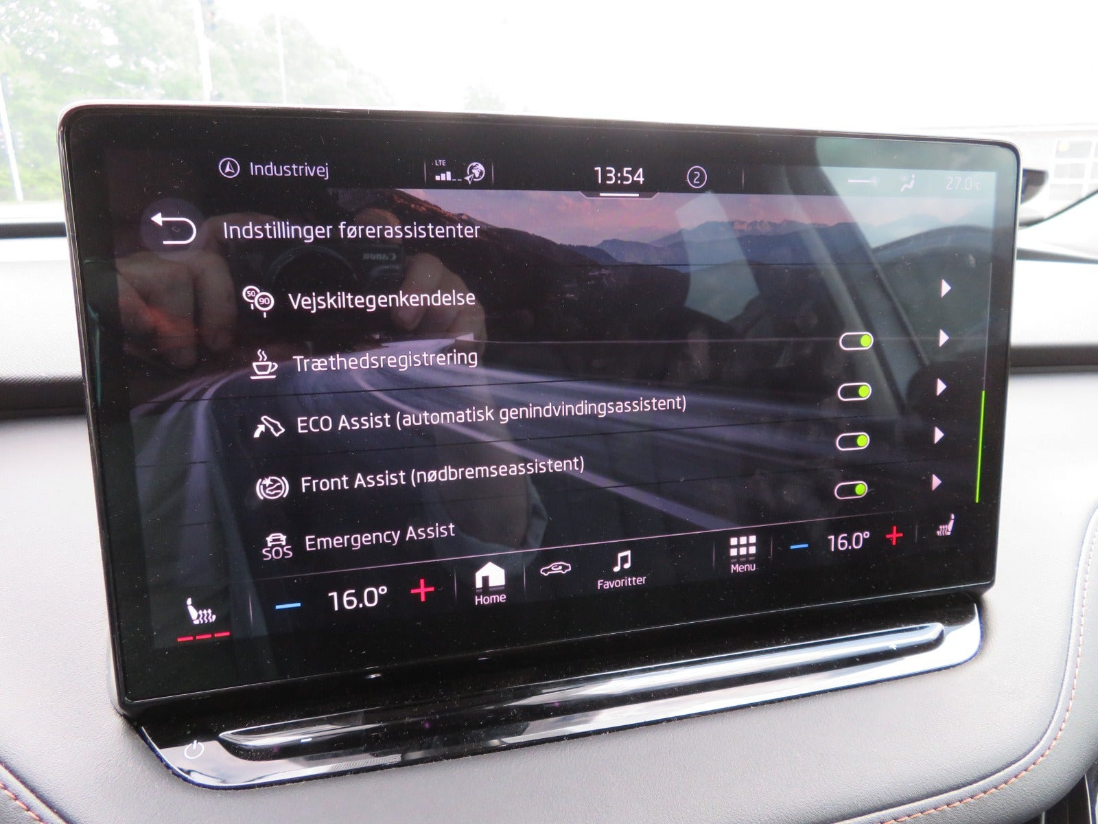 Sølv Skoda Enyaq fra 2023