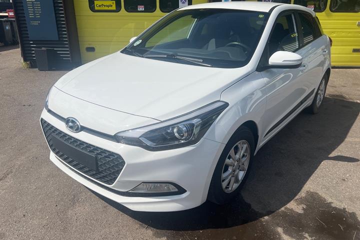 Hvid Hyundai i20 fra 2016