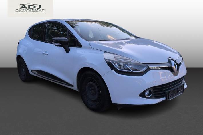 Hvid Renault Clio fra 2014