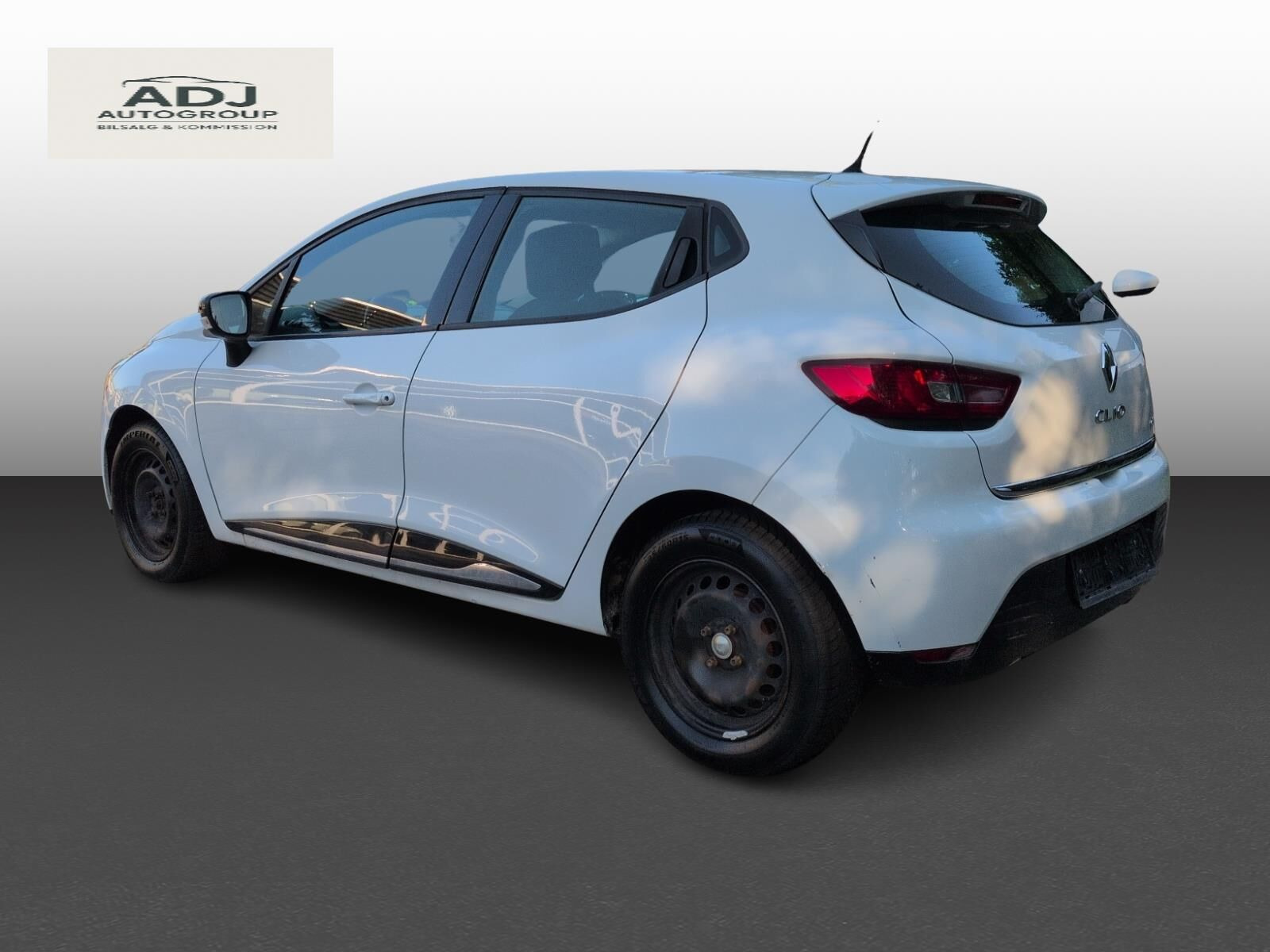 Hvid Renault Clio fra 2014