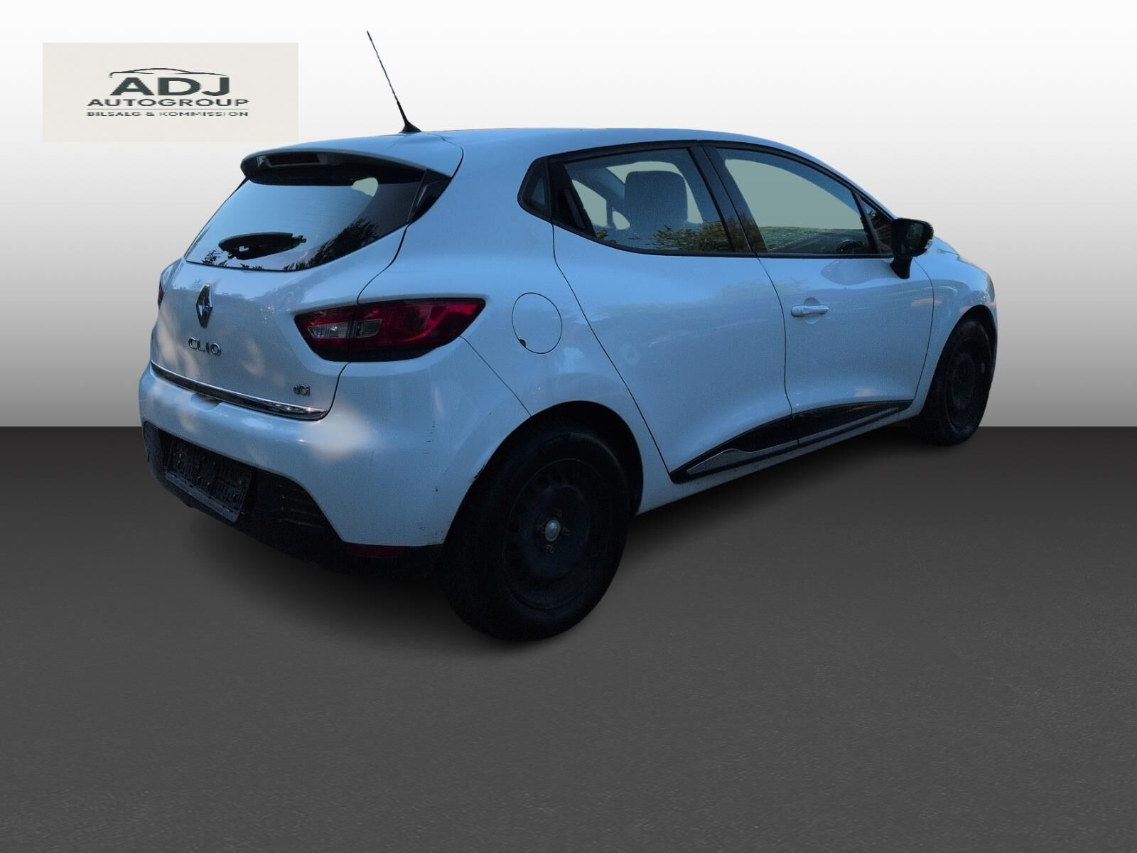 Hvid Renault Clio fra 2014