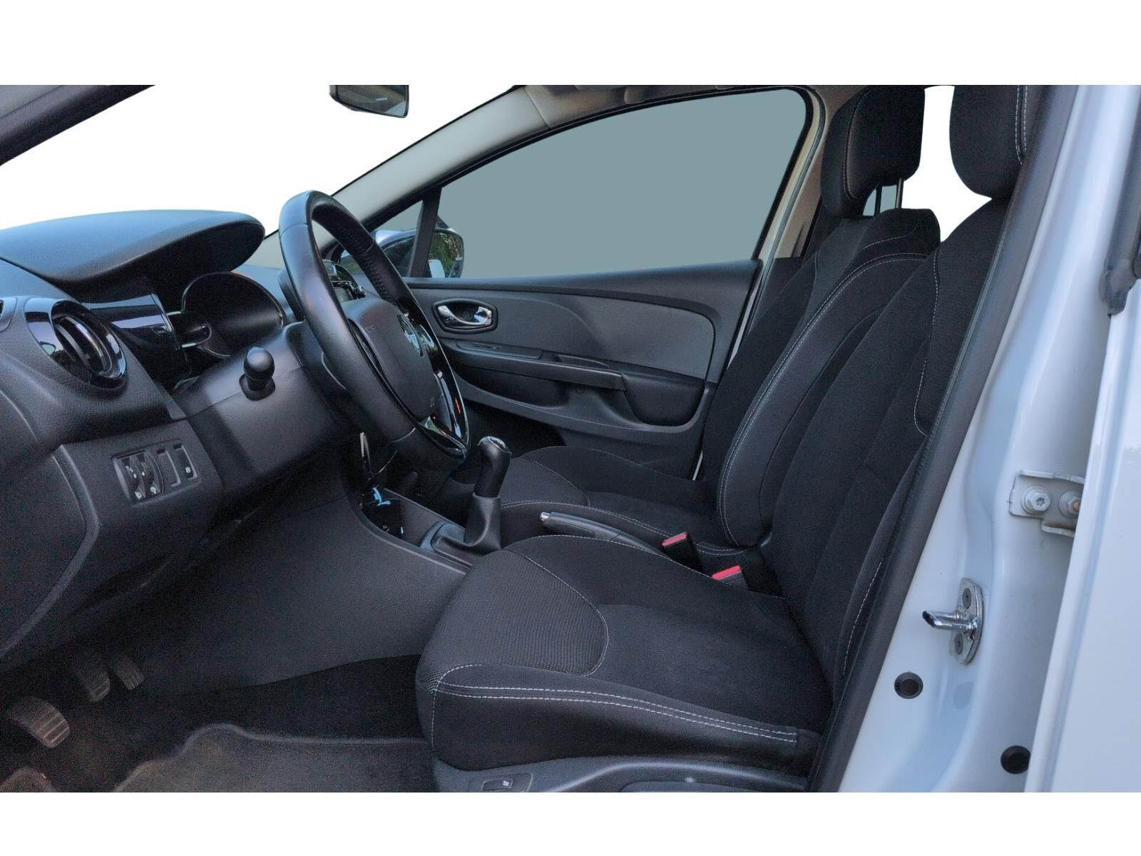 Hvid Renault Clio fra 2014