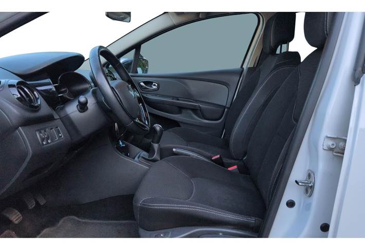 Hvid Renault Clio fra 2014