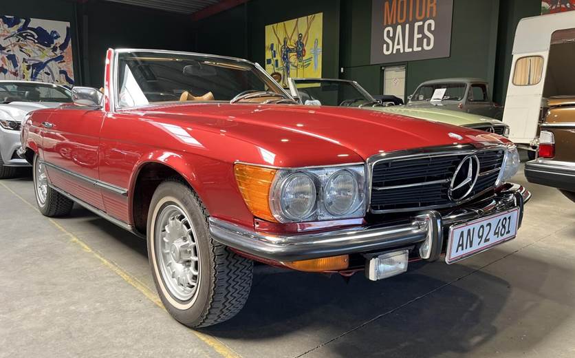 Mercedes 450SL 4,5 V8 218HK Cabr.