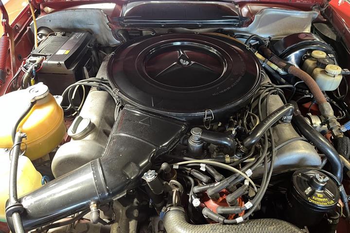 undefined Mercedes 450SL fra 1972