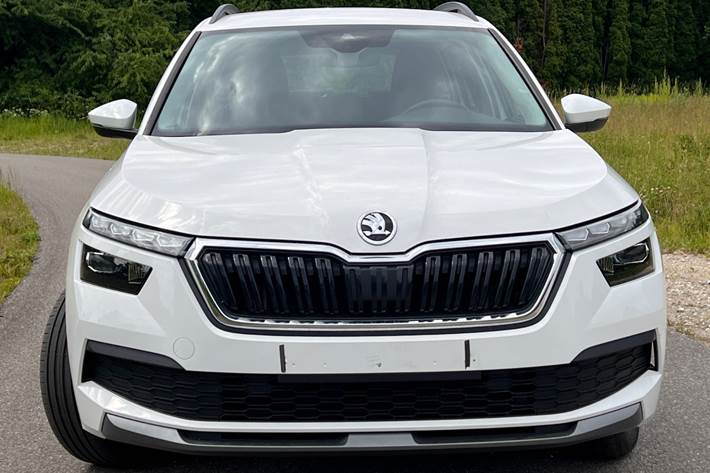 Hvid Skoda Kamiq fra 2022