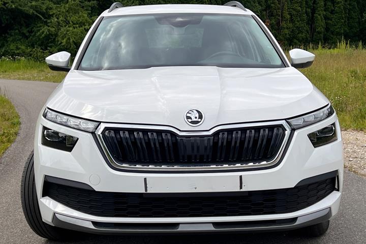 Hvid Skoda Kamiq fra 2022