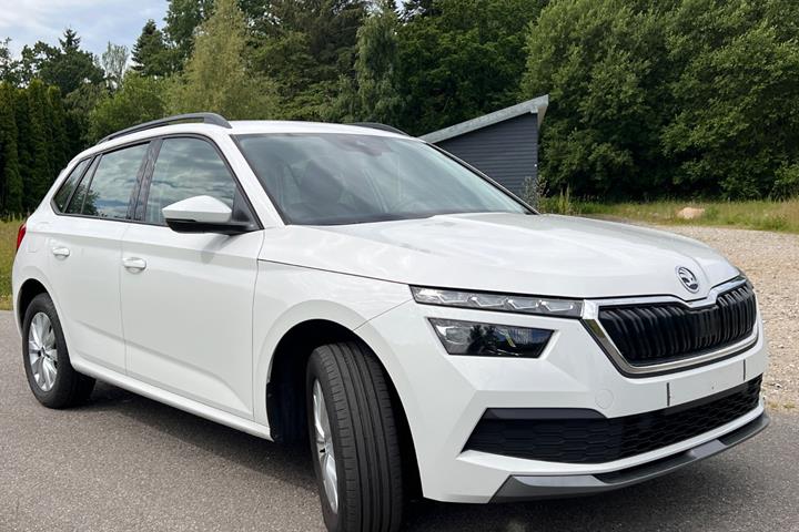 Hvid Skoda Kamiq fra 2022