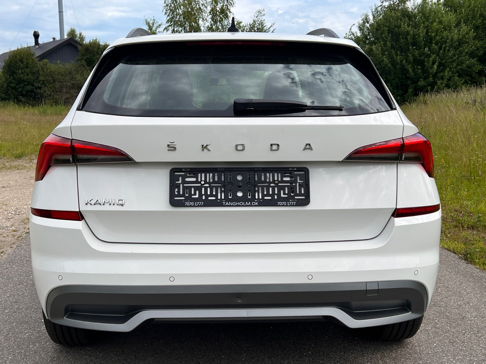 Hvid Skoda Kamiq fra 2022