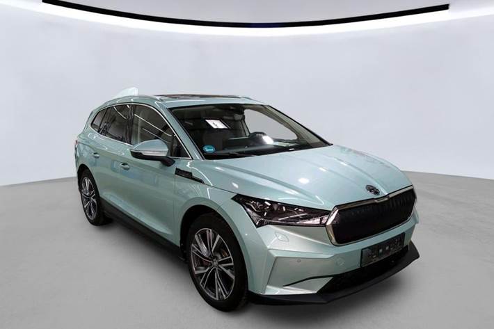 Sølv Skoda Enyaq fra 2024