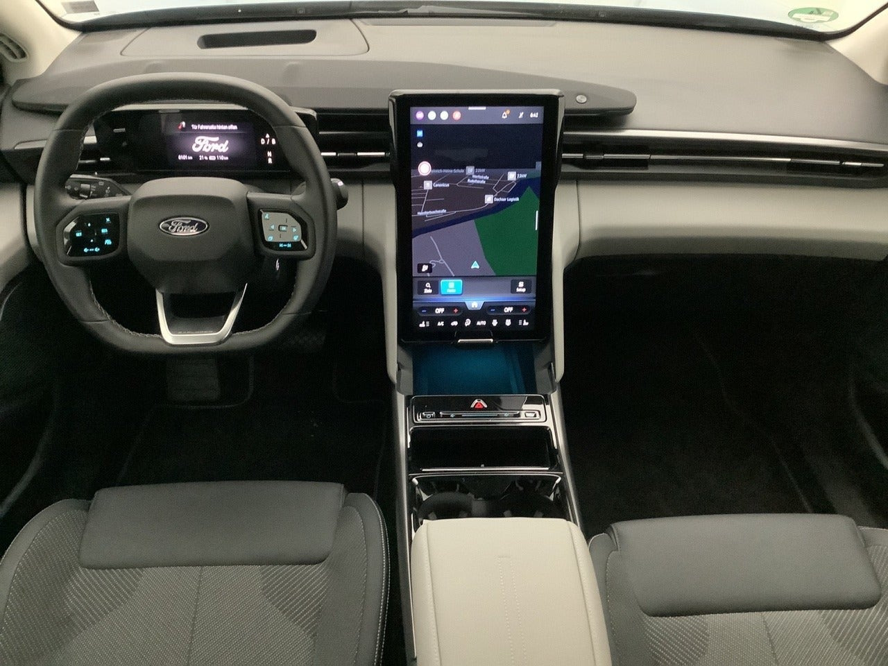 Blå Ford Explorer fra 2025