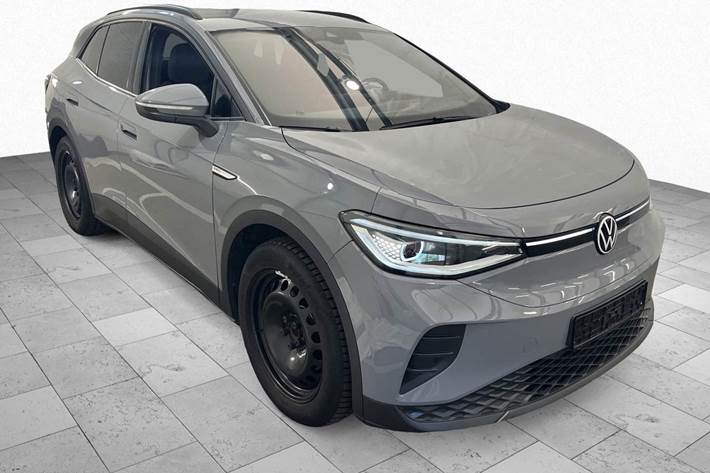 Grå VW ID.4 fra 2022 set udefra