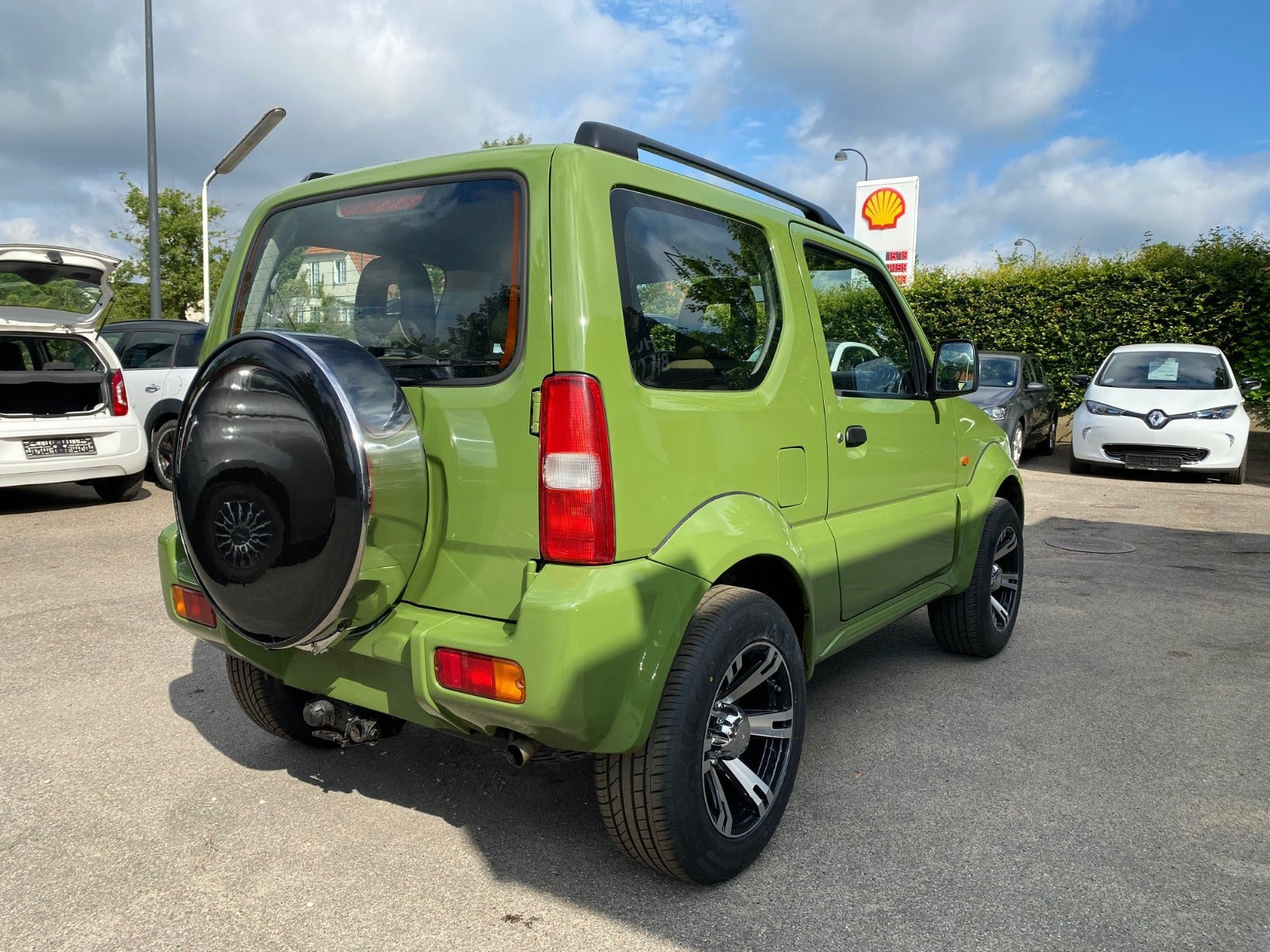Grøn Suzuki Jimny fra 2006