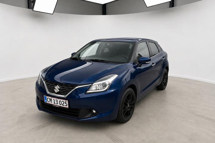 Blå Suzuki Baleno fra 2018