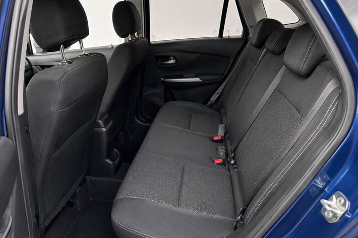 Blå Suzuki Baleno fra 2018