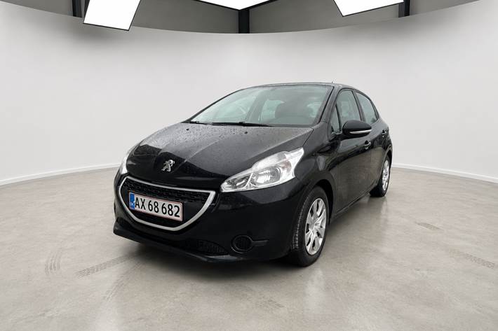 Sort Peugeot 208 fra 2014