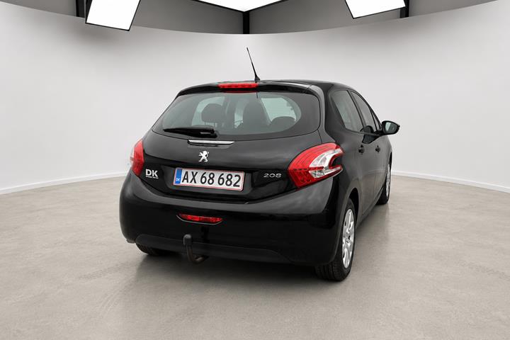 Sort Peugeot 208 fra 2014