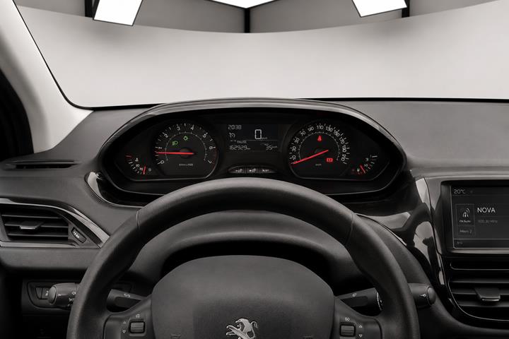 Sort Peugeot 208 fra 2014