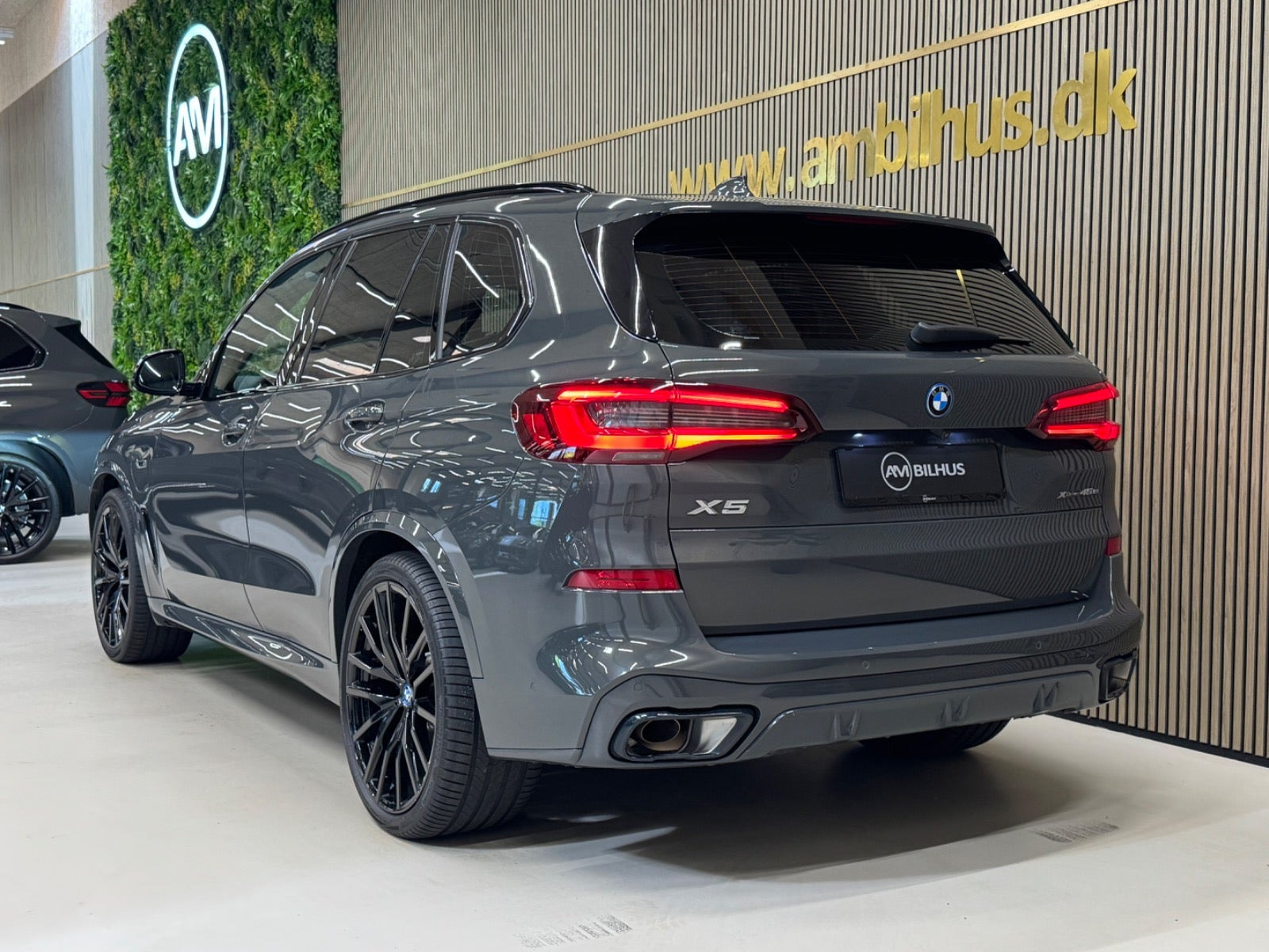 Grå BMW X5 fra 2023