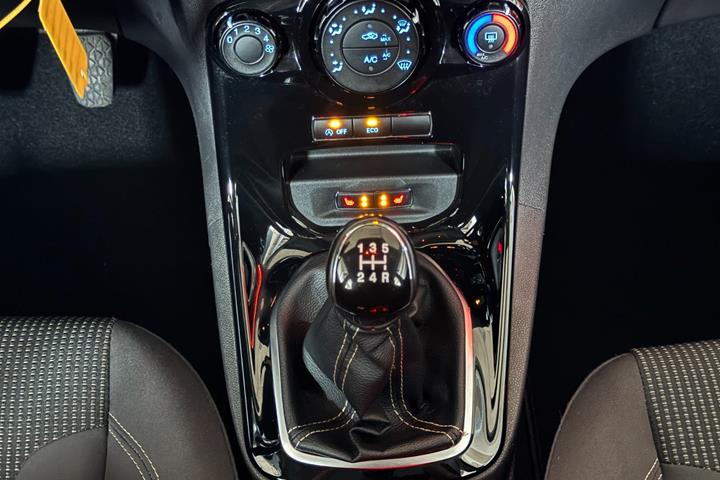 Sort Ford Fiesta fra 2016
