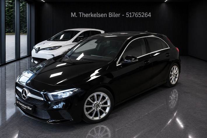 Sort Mercedes A200 fra 2019